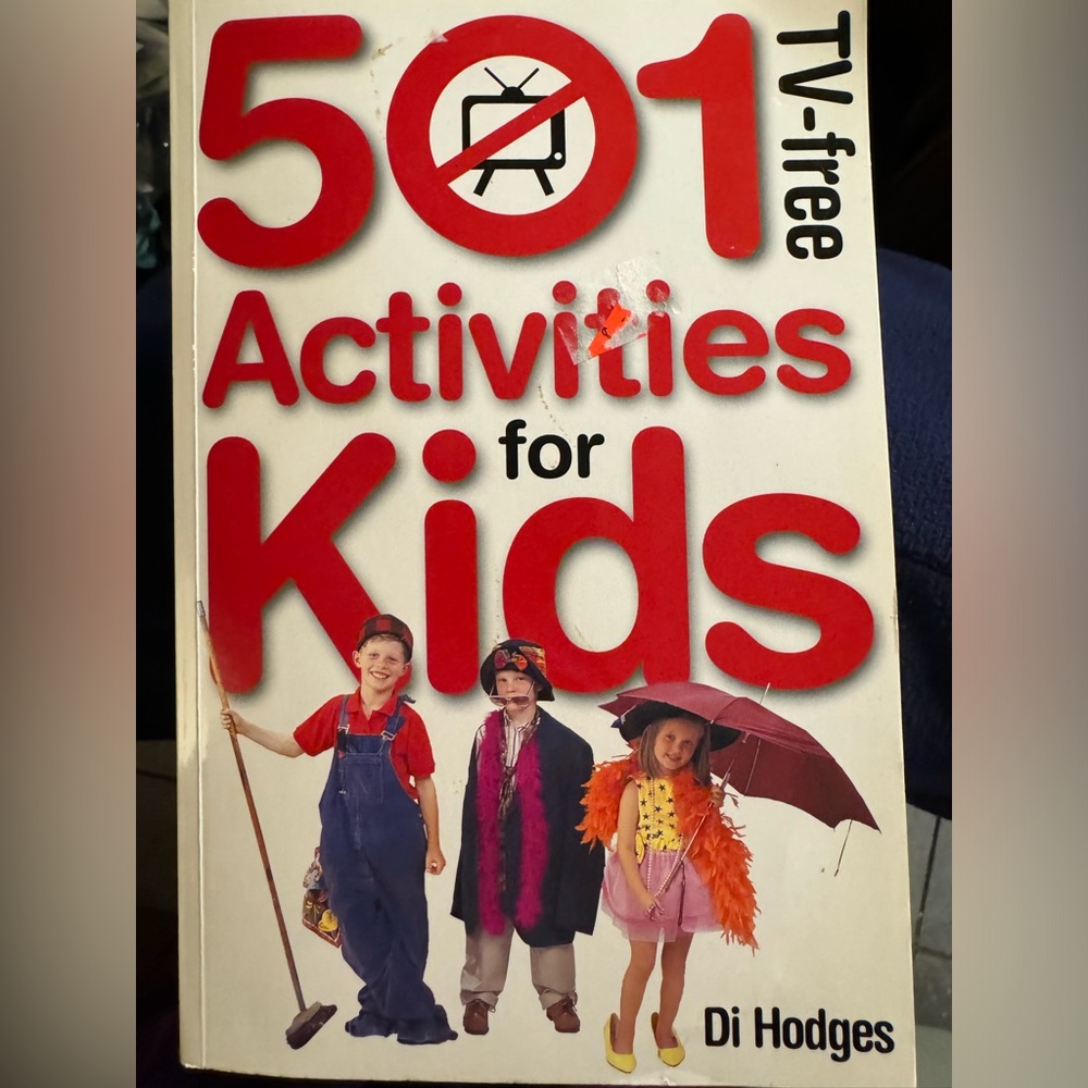 The book, “501 TV-Free Activities for Kids”